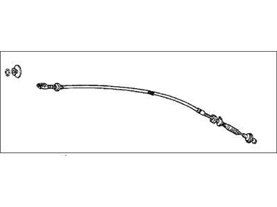 1984 Honda Prelude Clutch Cable - 22910-SB0-671