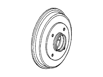 Honda Accord Brake Drum - 42610-SA5-000