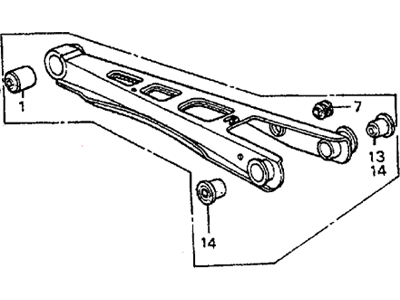 1983 Honda Prelude Control Arm - 52360-SB0-621