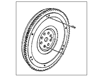 Honda 22100-PC6-960 Flywheel