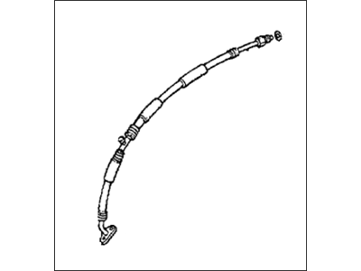 1984 Honda Prelude A/C Hose - 38670-SB0-000AH