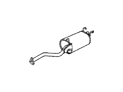 Honda Prelude Muffler - 18307-SB0-013