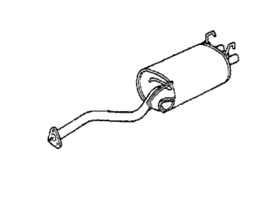 Honda Prelude Muffler - 18307-SF0-672