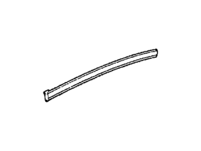 Honda 73801-SB0-000 Molding, R. Quarter (Lower)