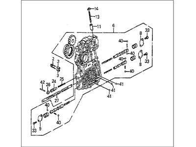 Honda 27000-PF4-642 Body Assembly, Main Valve