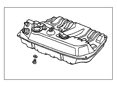 Honda Prelude Fuel Tank - 17500-SB0-673