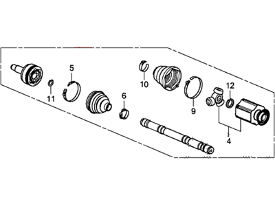 Honda 44305-TR4-A93