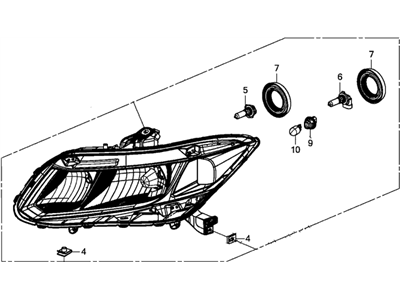 Honda 33100-TR0-A51