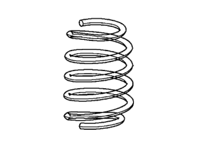 Honda 51401-TR0-A41 Spring, Right Front