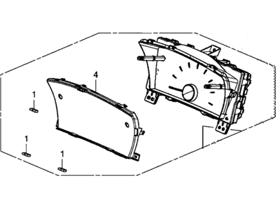 2014 Honda Civic Speedometer - 78200-TR3-A21