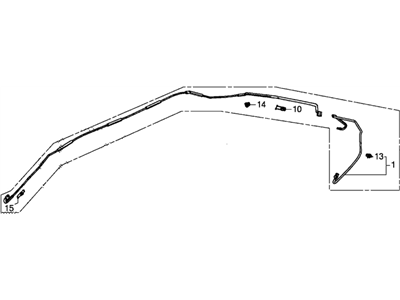 Honda 39160-TR0-A42 Feeder Assembly