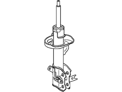 Honda 51621-TR7-B14 Shock Absorber Unit, Left Front