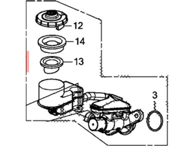 Honda 46100-TR3-A02