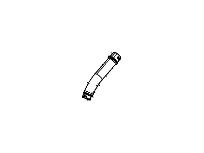 Honda 17263-RX0-A00 Tube, Air Inlet (G)