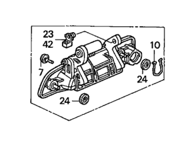 Honda 72140-S5A-J02YB