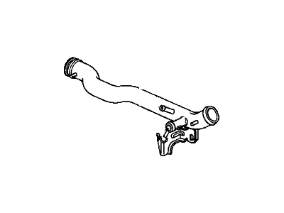 Honda 19505-PLC-000 Pipe A, Connecting