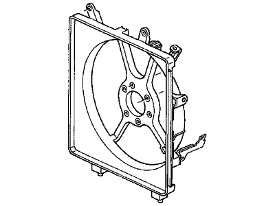 Honda 38615-PMM-C00 Shroud, Air Conditioner