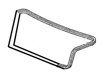 Honda 74865-S5P-A01 Weatherstrip, Trunk Lid