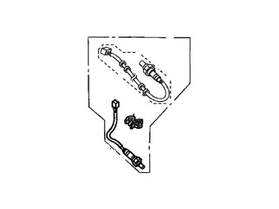 2003 Honda Civic Oxygen Sensor - 06365-PMP-A00