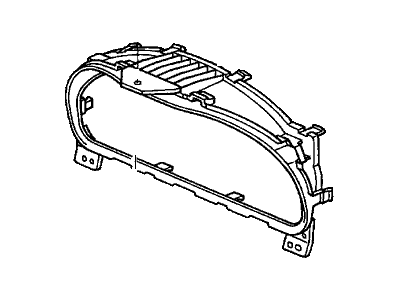 2003 Honda Civic Gauge Trim - 78155-S5A-J21