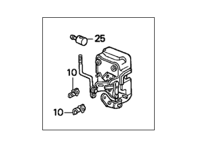 1990 Honda Accord Door Lock - 72610-SM4-003