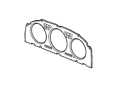 1991 Honda Accord Gauge Trim - 78171-SM2-C01