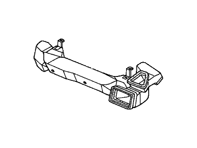 Honda 77430-SM4-A81 Duct Assy., Air Conditioner (Passenger Side)