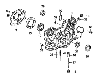 Honda 15100-PT0-020