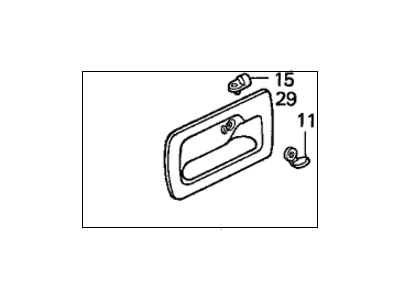 Honda 72160-SM4-003ZA
