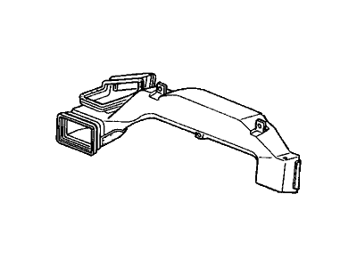 Honda 77420-SM4-A80 Duct Assy., Driver Air Conditioner Joint