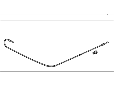 Honda 74130-SM4-A01 Wire Assembly, Hood