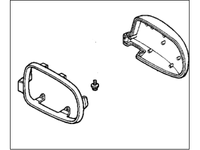 1993 Honda Accord Mirror Cover - 76251-SM4-A25ZJ