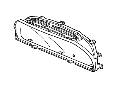 1990 Honda Accord Gauge Trim - 78155-SM4-003
