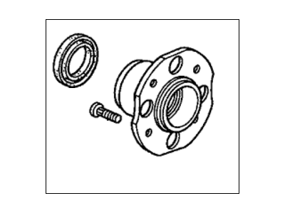 Honda 42200-SM4-008 Bearing Assembly, Rear Hub Unit (Ntn)