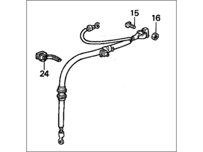 1990 Honda Accord Battery Cable - 32600-SM4-A30