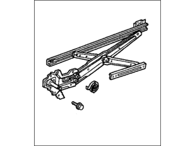 Honda 72210-SR3-003 Regulator Assembly, Right Front Door