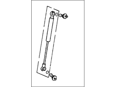 Honda 74820-SR3-305 Stay Assembly, Tailgate Open