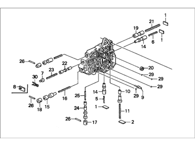 Honda 27700-P24-J00 Body Assembly, Secondary