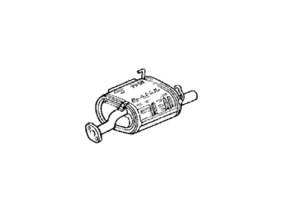 Honda 18307-SR0-A21 Muffler, Exhuast