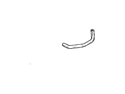 Honda 19528-P07-A01 Hose B, Breather Heater