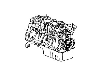Honda Del Sol Engine Block - 10002-P28-A00