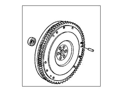 1994 Honda Civic Flywheel - 22100-P09-000