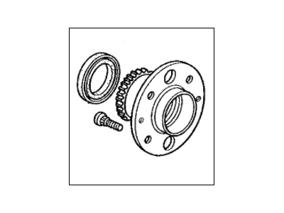 Honda 42200-SR3-A02 Bearing Assembly, Hub Unit (Ntn Corp.)