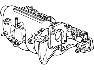 1993 Honda Civic Intake Manifold - 17100-P05-A00