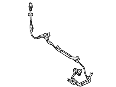 Honda 57470-SR3-A02 Sensor Assembly, Right Rear