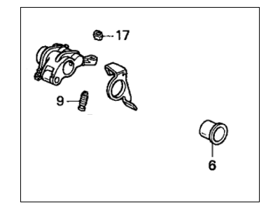 1995 Honda Civic Rocker Arm - 14620-P07-000