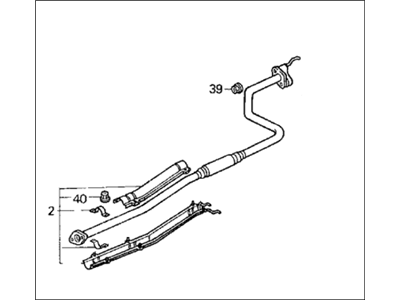 1994 Honda Civic Exhaust Pipe - 18220-SR3-A01