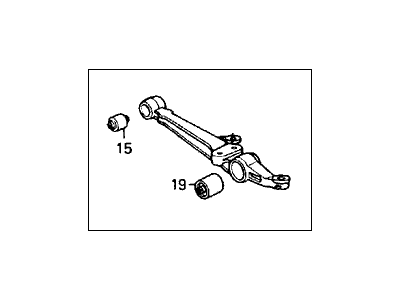 1992 Honda Accord Control Arm - 51365-SM4-040