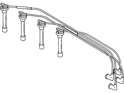 1997 Honda Odyssey Spark Plug Wire - 32702-P0B-A00