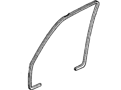 1992 Honda Accord Door Seal - 72355-SM2-003ZC